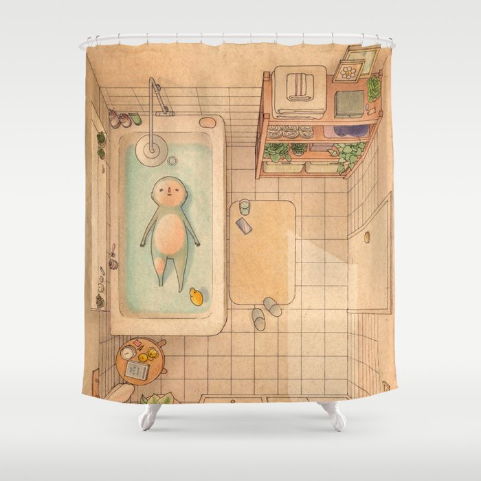 Another Bath Shower Curtain