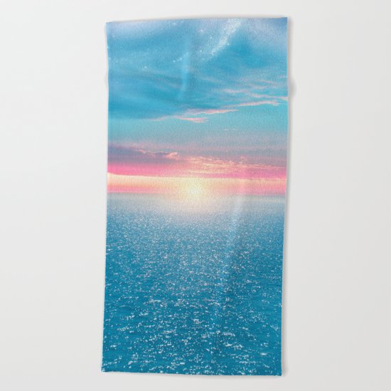 Pastel vibes 32 Beach Towel