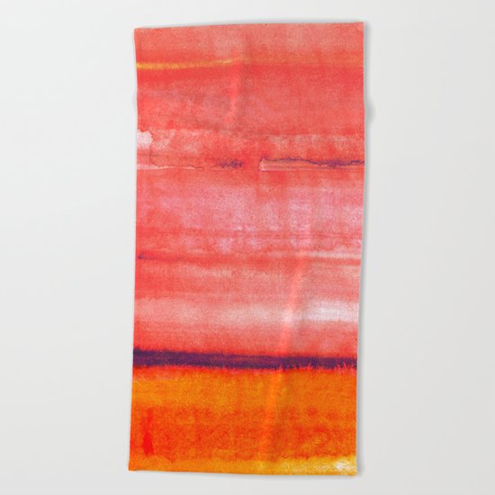 Summer heat Beach Towel