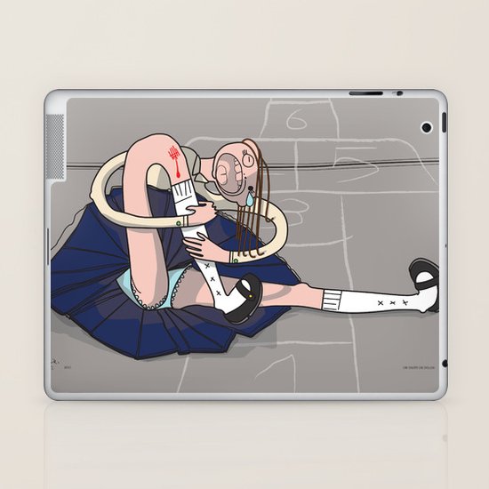 Un Grito de Dolor Laptop & iPad Skin