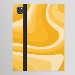 Abstract Wavy Stripes LXXXVI iPad Folio Case