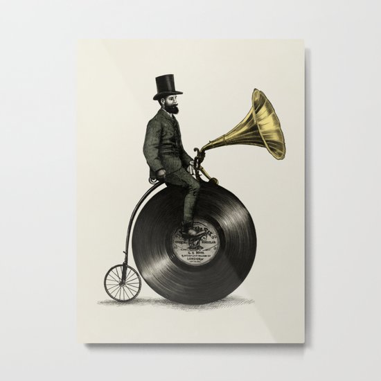 Music Man Metal Print