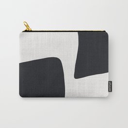 Black abstract #54 XY Opposite Carry-All Pouch | Minimalblack, Black And White, Black Whiteabstract, Whiteminimalism, Blackmodern, Blackminimal, Blackwhiteminimal, Modern, Minimalism, Blackwhiteabstract 