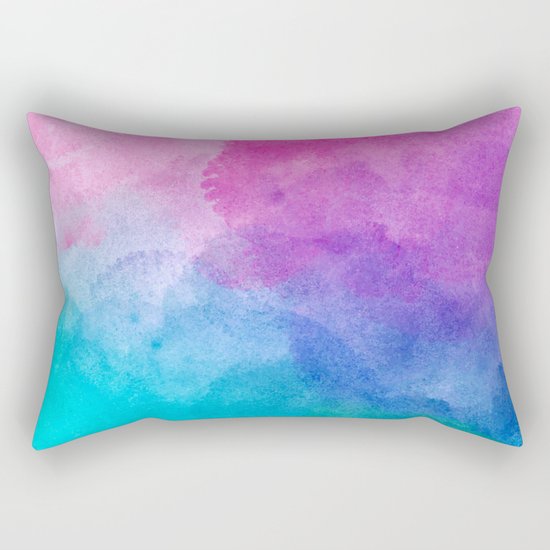 Cotton candy Rectangular Pillow