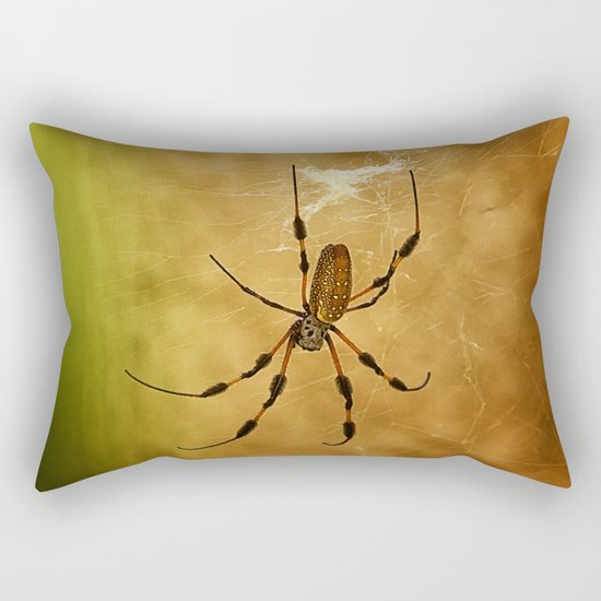 Banana Spider Rectangular Pillow