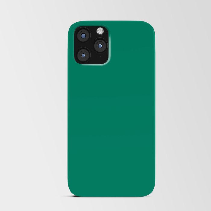 Emerald Simple Modern Collection iPhone Card Case