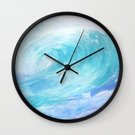 Ombre Wave Wall Clock