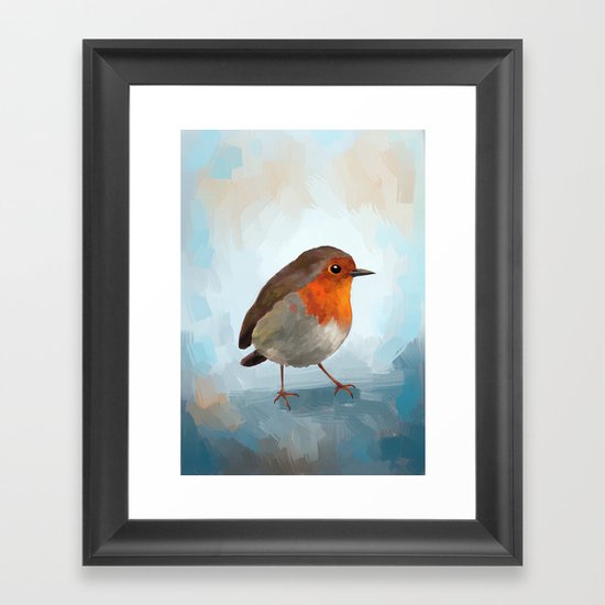 Robin Framed Art Print