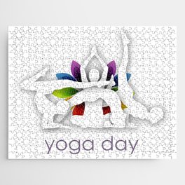 Yoga meditation Chakra or aura colors ayurvedic wellness	 Jigsaw Puzzle
