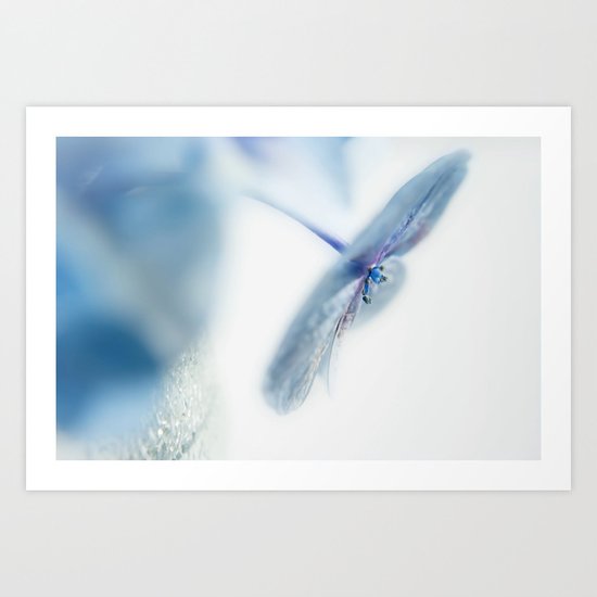 feeling blue Art Print