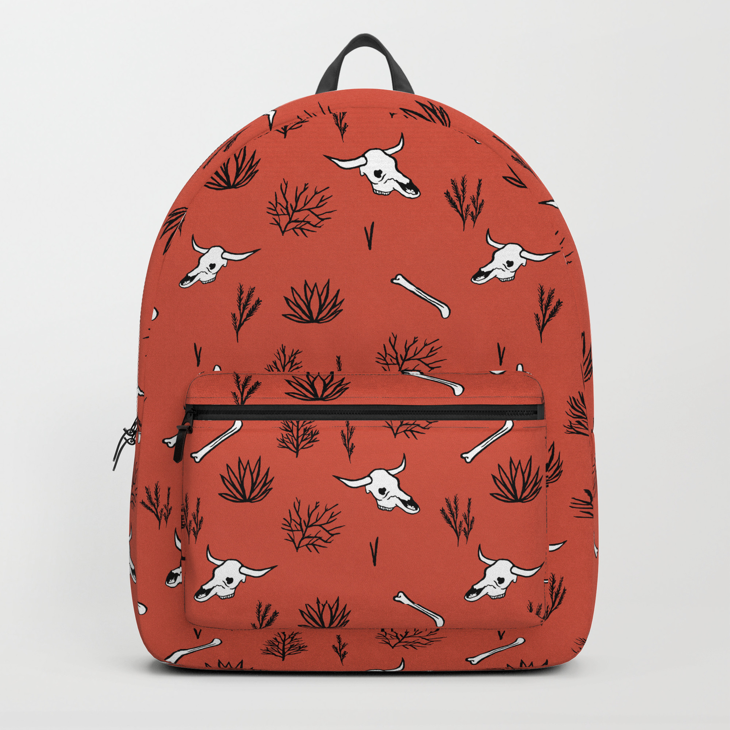 burnt orange backpack