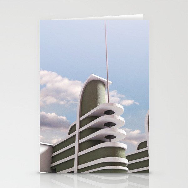 PAN PACIFIC AUDITORIUM COLOR Stationery Cards