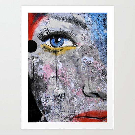 the wheels of dreaming Art Print