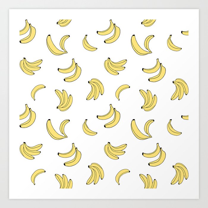 Going Bananas Art Print