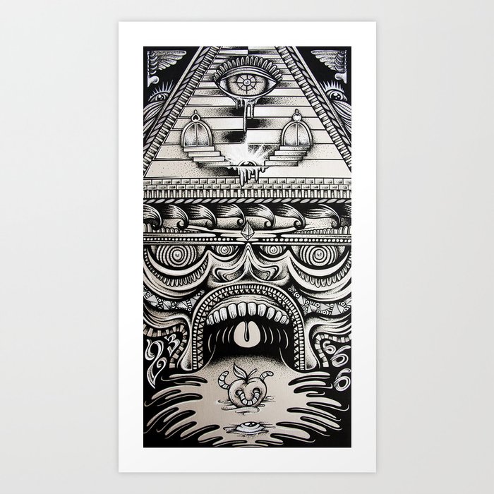 Illuminati Art Print