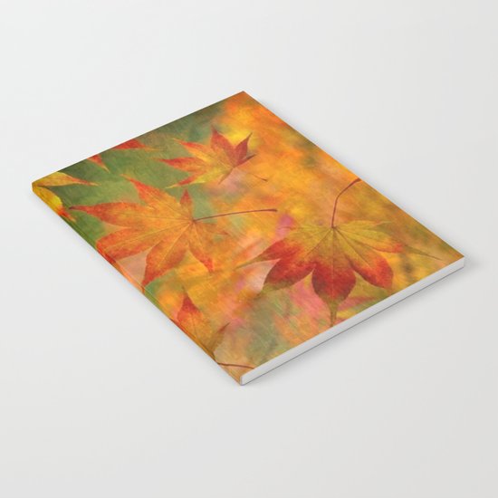 Falling Leaves - Autumn Notebook