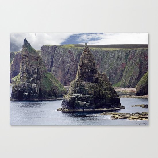 Twin Peaks Canvas Print