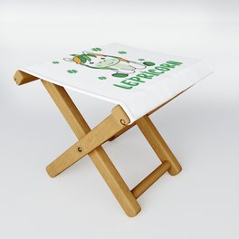 Lepricorn St. Patrick's Day Unicorn Ireland Green Folding Stool