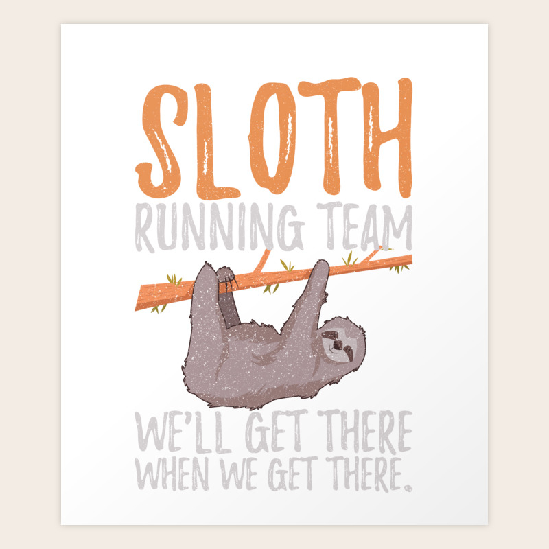 sloth running team