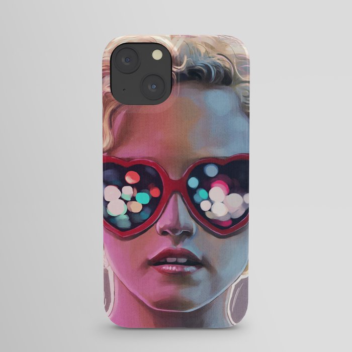 Electrick Girl iPhone Case by Sam Gilbey | Society6