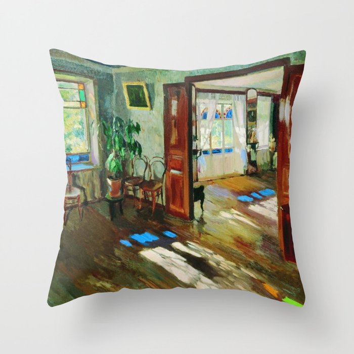 Every Writer Needs a Room by Sergei Vinogradov Throw Pillow