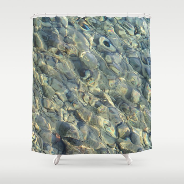 Stones in the River Shower Curtain