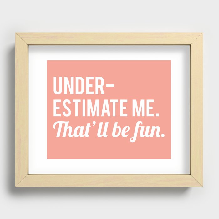 Recessed Framed Print