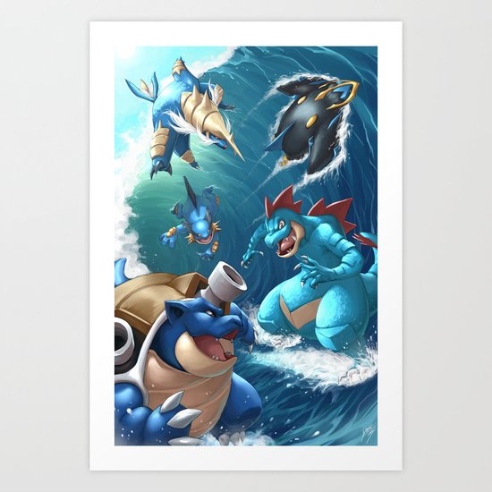 Hydro Pump Art Print