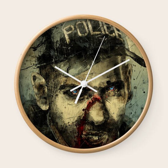 Lame Brain Shane Wall Clock