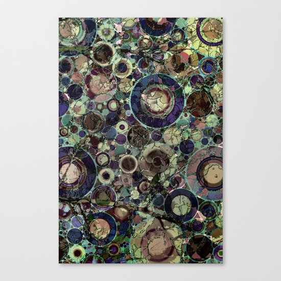 Stone Pattern Fantasy Canvas Print