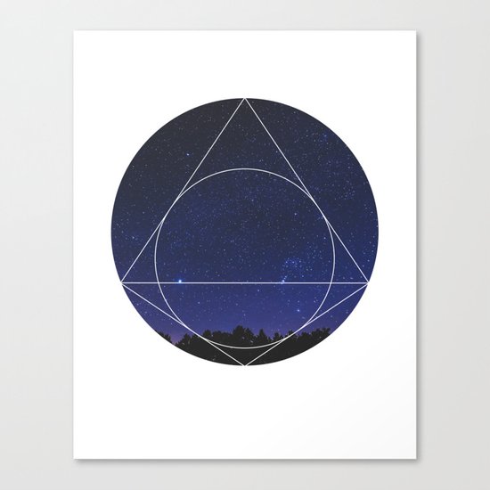 Magical Universe - Geometric Photographic Canvas Print