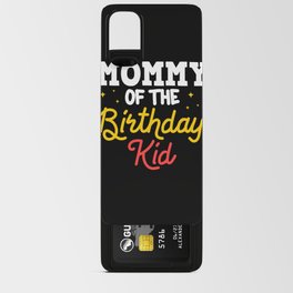 Circus Birthday Party Mom Theme Cake Ringmaster Android Card Case