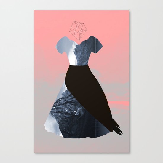 Filled with line Canvas Print