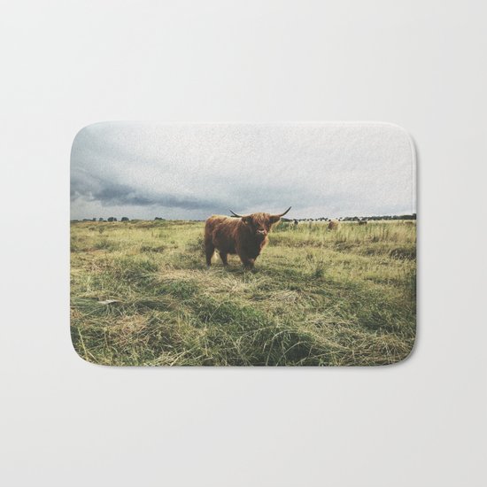Landscape Bull Bath Mat