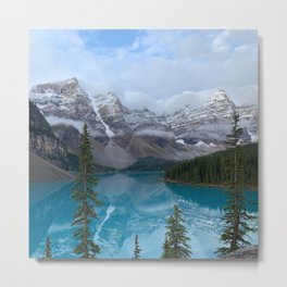 Moraine Lake Rocky Mountain Banff Canada  Metal Print
