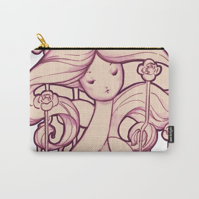 Waterlilies Carry-All Pouch