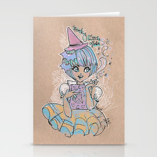 Spooky Little Cutie Stationery Cards