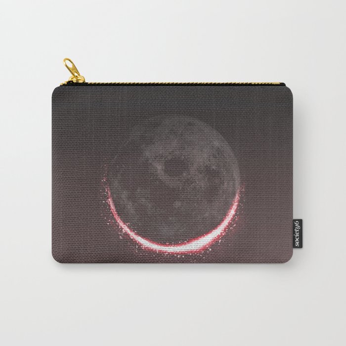 Pink Vanishing Moon Carry-All Pouch