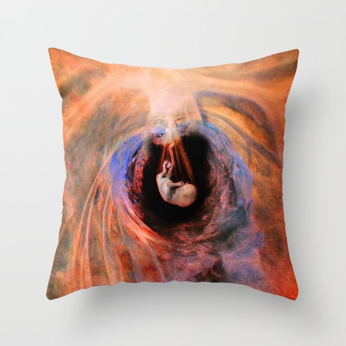 Nestled In Cozy Comfort Throw Pillow By Photovault Society6