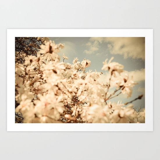 Aspiring to be a Cloud Art Print