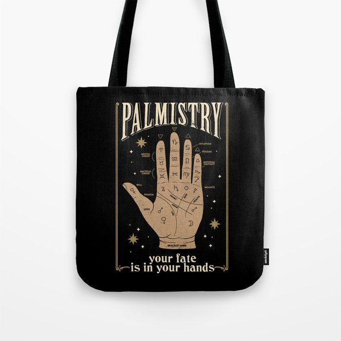 Palmistry Tote Bag