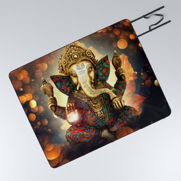 Ganesha Picnic Blanket