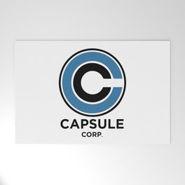 Capsule Corp Welcome Mat
