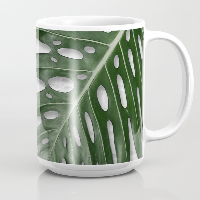Monstera On Brick Coffee Mug By Shaundesign Society6