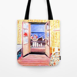 Henri Matisse Interior at Etretat Tote Bag