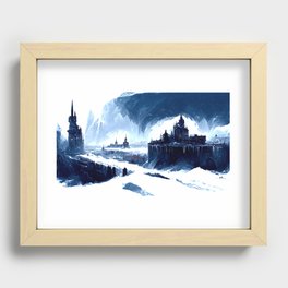 The Kingdom of Ice Recessed Framed Print
