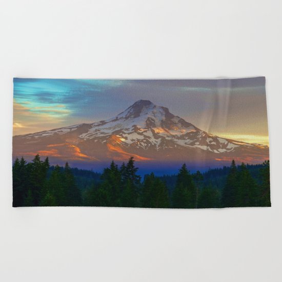 When Adventure Begins Beach Towel