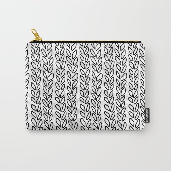 Knit Outline Zoom Carry-All Pouch