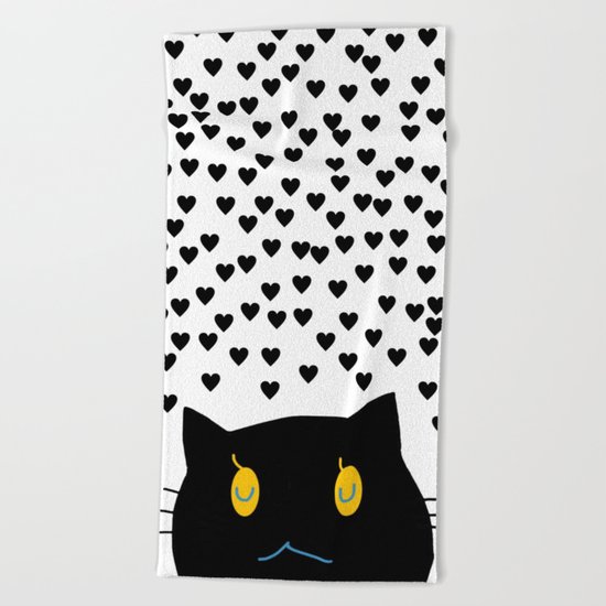 cat-354 Beach Towel