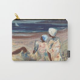 On the Beach by Victor Laredo Carry-All Pouch
